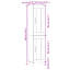 Mizuno 34.5cm Sideboard-1906712850