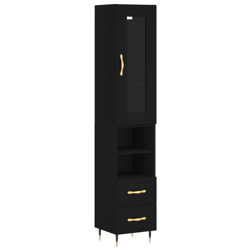 Ahtziri 180cm H x 35cm W Bookcase