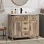 Meuble-lavabo Farmhouse avec lavabo et robinet-1855173251