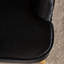 Chaise en velours de fabrication moderne et durable, à la mode et confortable