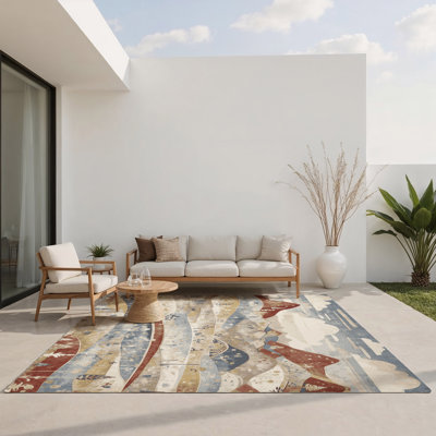 Tapis intérieur et extérieur Spunky Jive