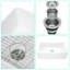 White 33 Inch Single - Bowl Ceramic Kitchen Sink With Arch Edge Apron Front, Attractive And Long Lasting, Including Basket Strainer Reliable Beautiful,