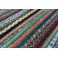 Tapis multicolore et multicolore de haute qualité noué à la main