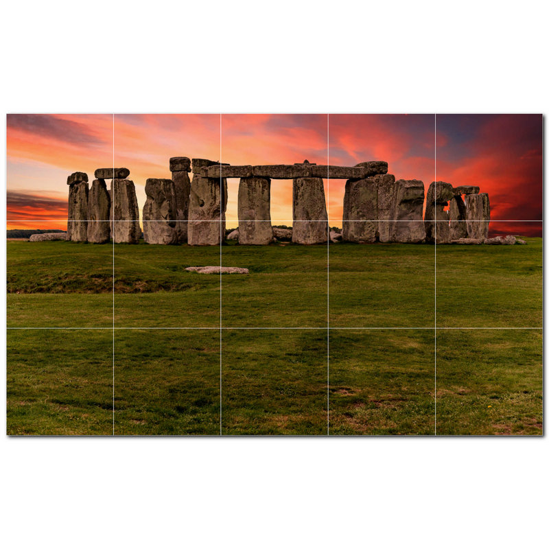 6'' x 6'' Satin Ceramic Decorative Mural