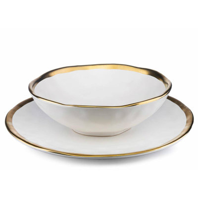Spirgel Piece Ceramic Dinnerware Set - Service for 4