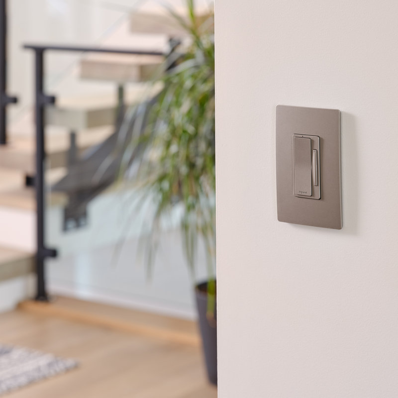 radiant® Wireless Smart Dimmer with Netatmo, Nickel