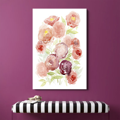 «Rosen Garden I» par Grace Popp - peinture sur toile tendue