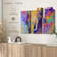 Animal «Rainbow Elephant Canvas Print» sur-98865952