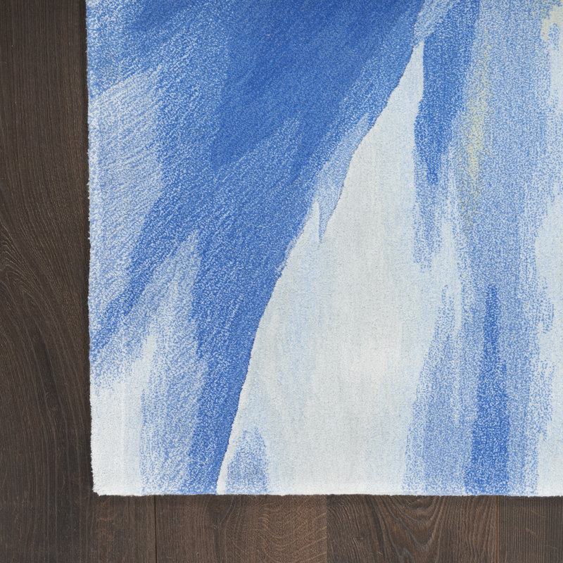 Abstract Area Rug, Rectangle 3'9" x 5'9"