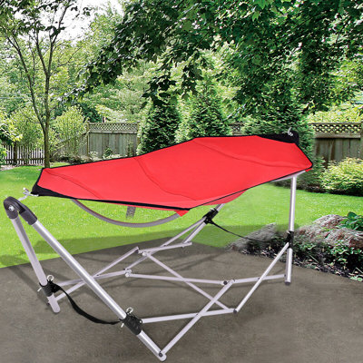 Braunstone Camping Hammock with Stand