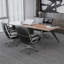 Fauteuil de direction en cuir véritable avec structure et roues en aluminium, fauteuil de bureau pivotant avec dossier épais et soutien lombaire ergonomique-1698205402