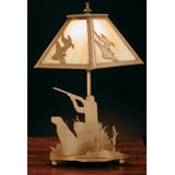 Rustic Lodge Table Lamp
