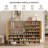 24 Pair Shoe Storage Cabinet With Adjustable Shelves-1627231412