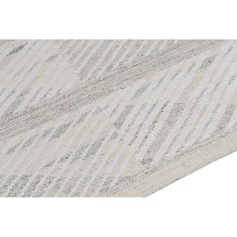 Scandinavian Wool Geometric Area Rug, Rectangle 13' x 19'