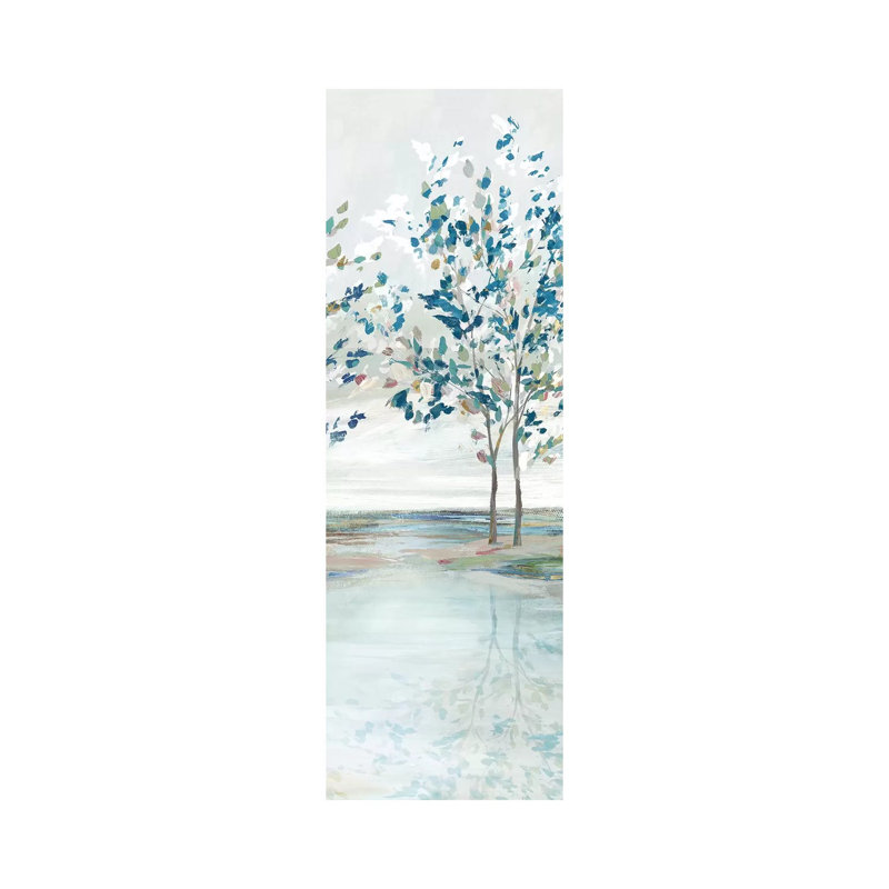Blue Ridge II by Isabelle Z - Wrapped Canvas Painting, 121.92 cm H x 40.64 cm W x 3.175 cm D