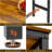 Amner Metal Base Dining Table-954305542-954305657