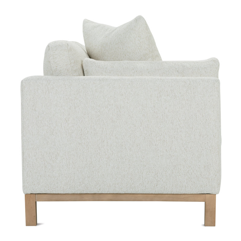 Boden 99'' Sofa Bench Cushion,  Tan Boucle