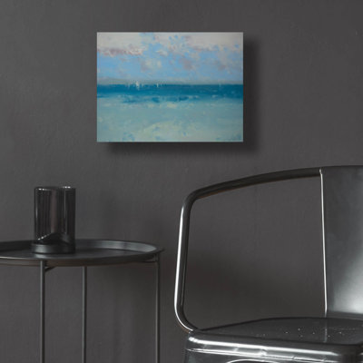 Art mural en verre Highland Dunes «Coastal» par Vahe Yeremyan