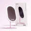Pamalee Vanity Makeup Mirror with Lights, Rechargeable, Illuminated Cosmetic Mirror with 3 Dimmable Light Settings, Adjustable Stand (Rose Gold)-324298244