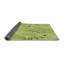 Tapis vert/jaune à motifs-1798239793