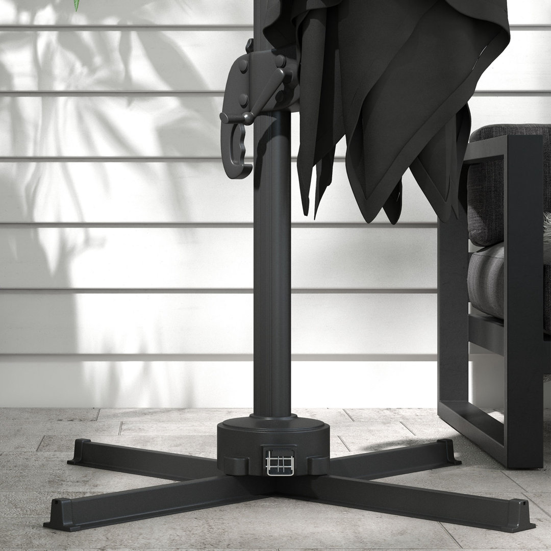 Camesha 298cm Cantilever Parasol with Crank Lift