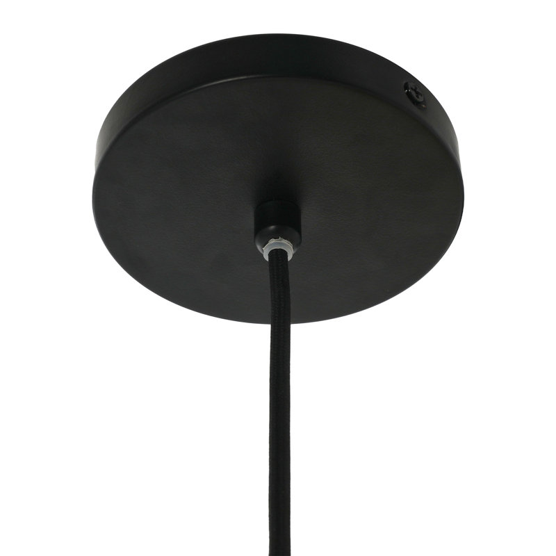 Suspension en rotin et coton
