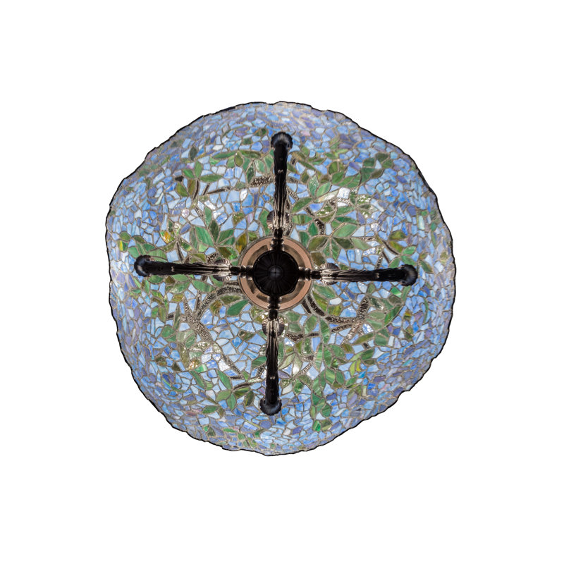 23" Wide Tiffany Laburnum Pendant