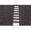 Tapisserie bleu marine naturelle 6 pi 4 po x 8 pi 4 po Kilim