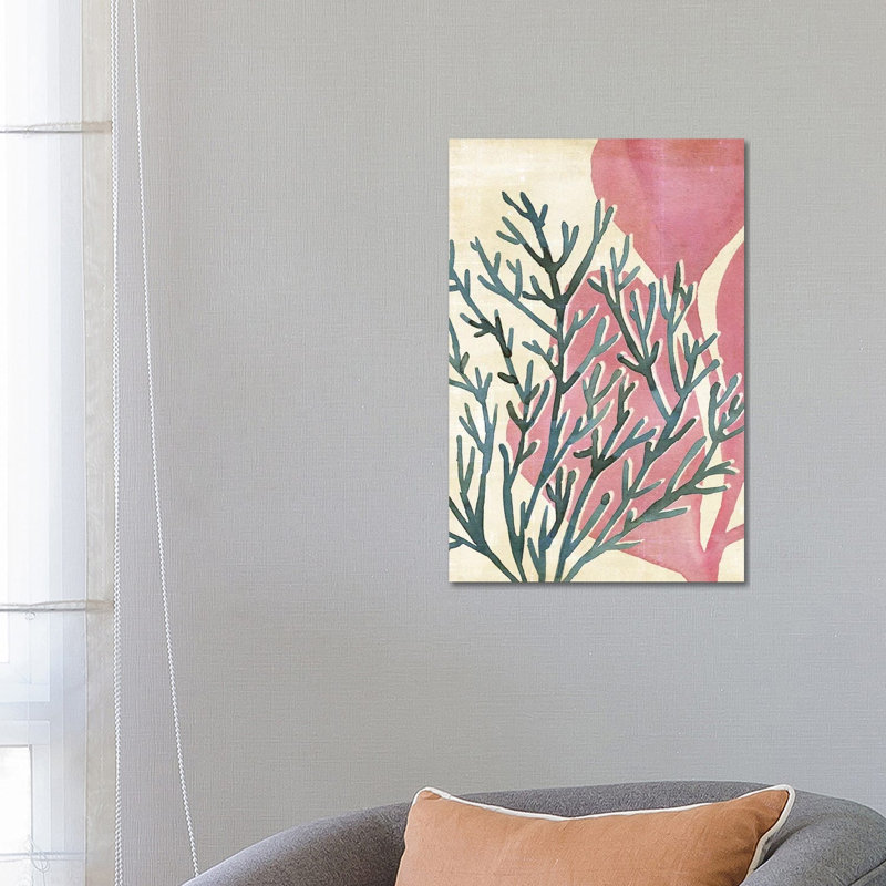 Chromatic Sea Tangle III by Annie Warren - Wrapped Canvas Painting, 66.04 cm H x 45.72 cm W x 1.91 cm D