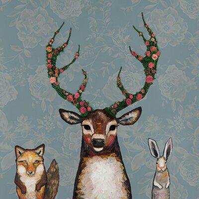 Fox, Buck & Hare' Canvas Art -  Harriet Bee, HBEE2605 39880619