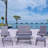 43.62'' Wide Powder Coated Aluminum Loveseat