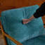 Fauteuil en chenille Mid-Century-134099079