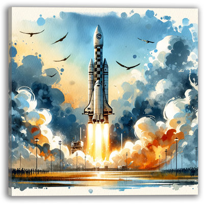 «Galactic Odyssey» sur toile