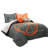  Basketball Game Reversible Oversized Comforter Charcoal-16771905-8510905