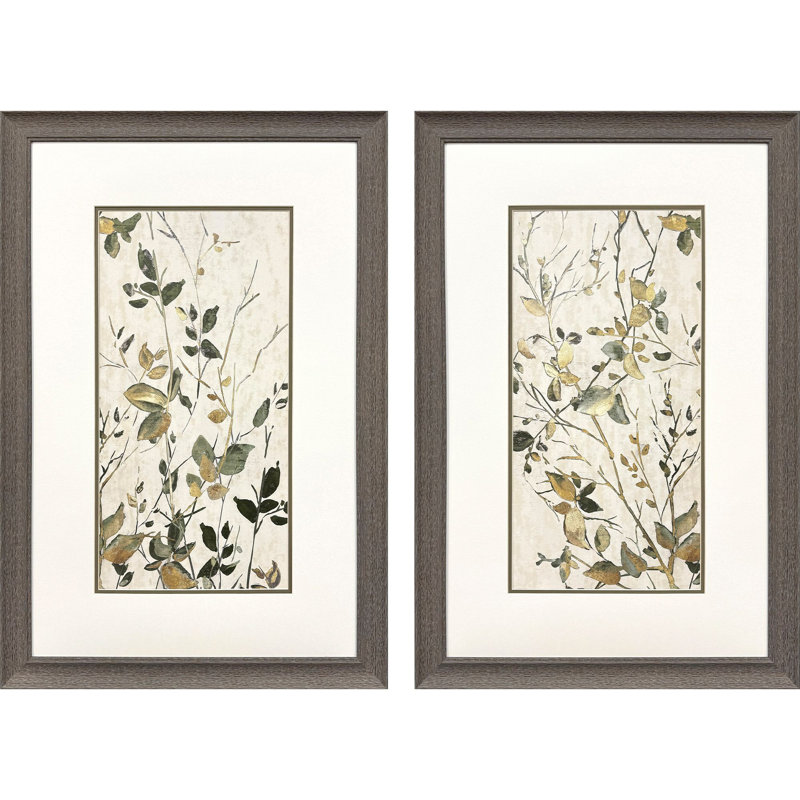Neutral Green Framed Art