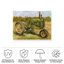Décoration murale d'extérieur Alazea Rustic Tractors I-605926359