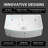 33'' L Single Bowl Fireclay Kitchen Sink