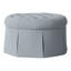 Alma 35" Tufted Round Cocktail Ottoman-753803610