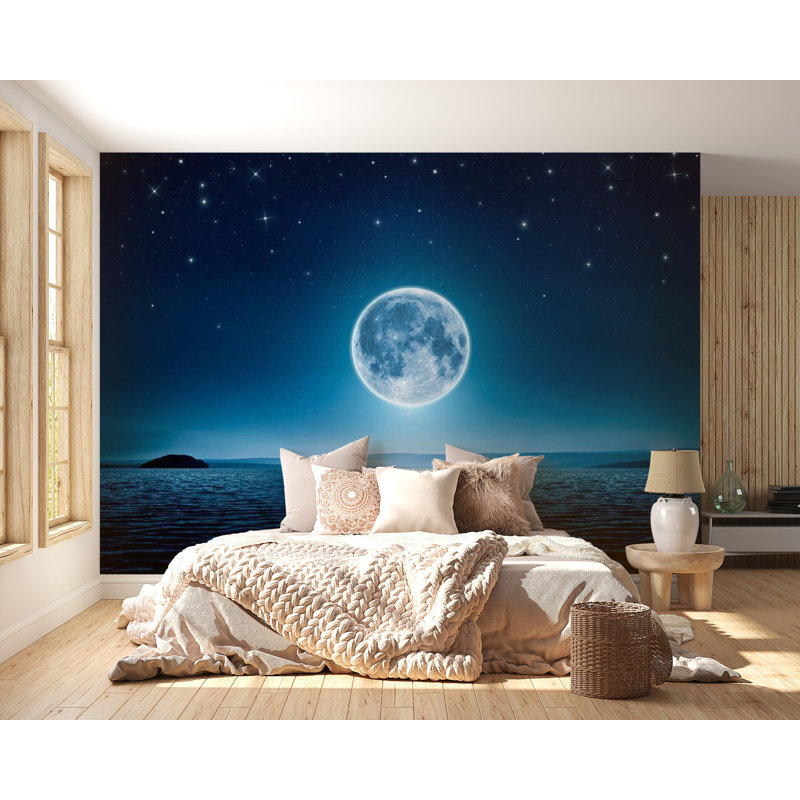 Murale nuit de nuit Carrcroft, L 68 po x l 96 po