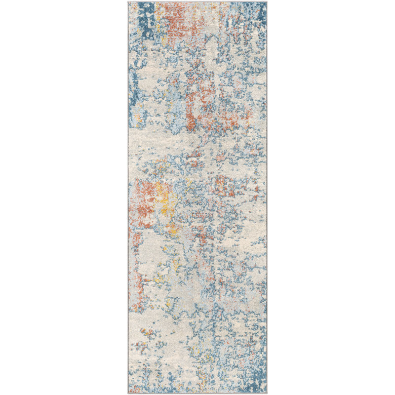 Adler Abstract Indoor Rug, Runner 2'7" x 7'3"