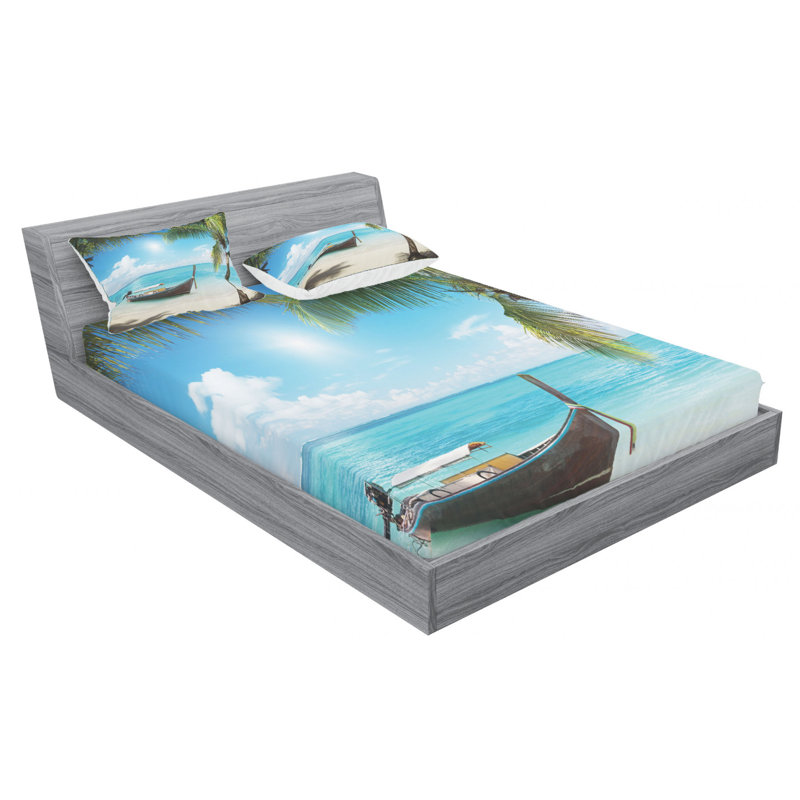 Microfiber Sheet Set, Full Sheet Set with Fitted Sheet