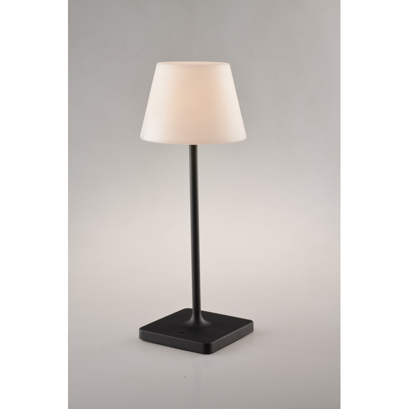 Agilmar Metal USB Table Lamp, Black
