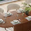 Ensemble de table de salle à manger 86 pièces avec chaises 8 pièces