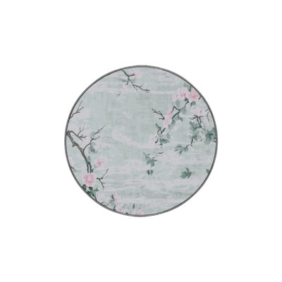 Machine Washable Gray Area Rug