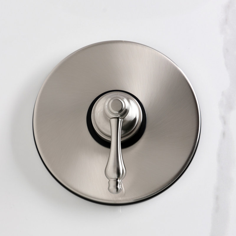 Robinet de baignoire à pression équilibrée Kingston, Nickel brossé