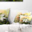 Coussin White Lily