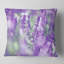 Belles fleurs de menthe mauve - coussin à imprimé floral-30722405-30722401