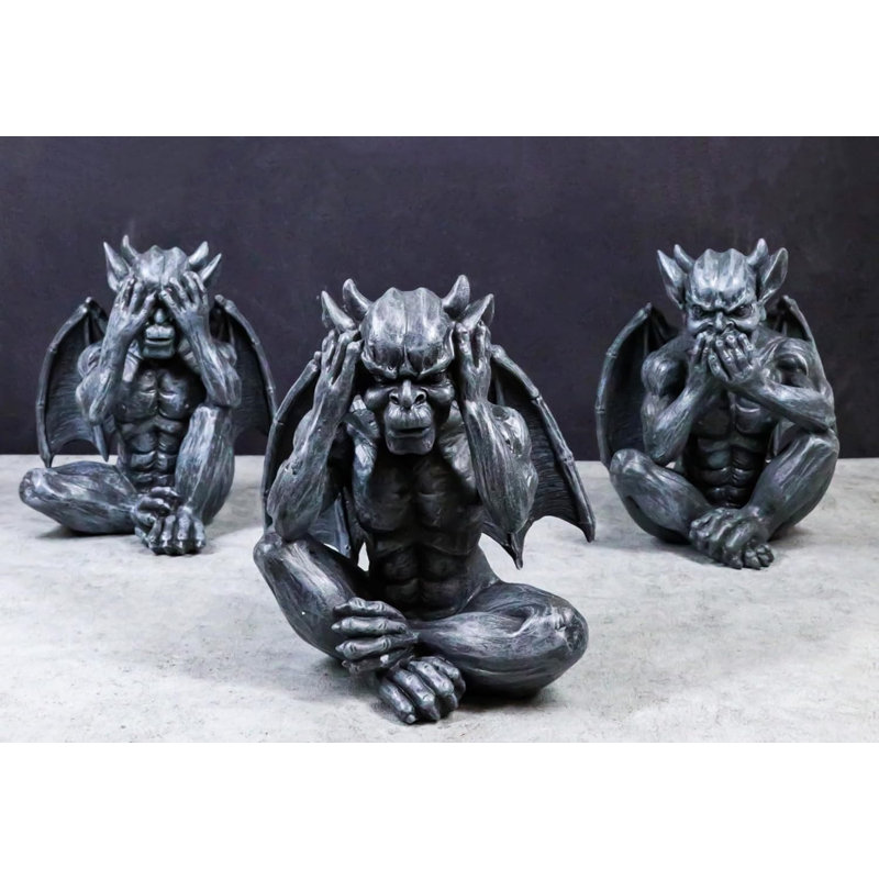 Figurine Amiyra assise gargouille