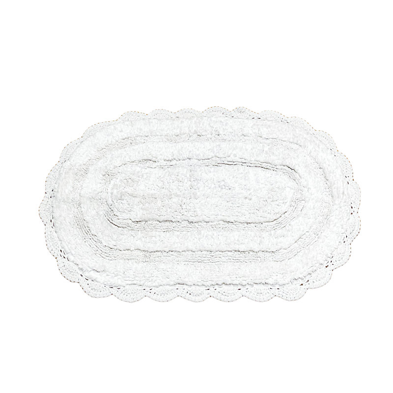 Casanova Non-Slip, White, 40" L x 24" W