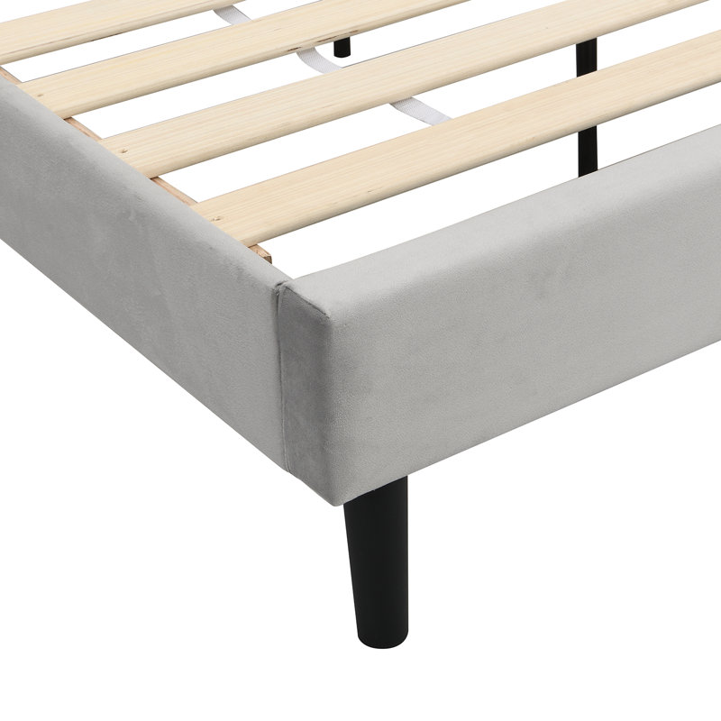 Arvine Upholstered Bed, Double (4'6)